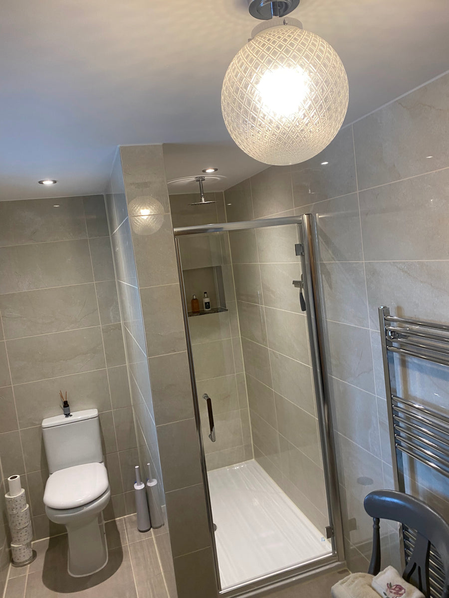 Marble & LED ensuite — Preston Plumbing Services