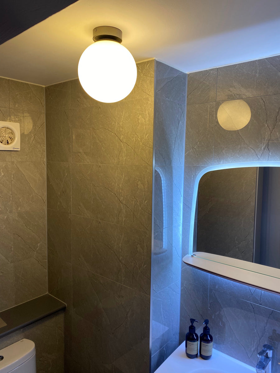 Backlit mirror detail — Preston Plumbing Services