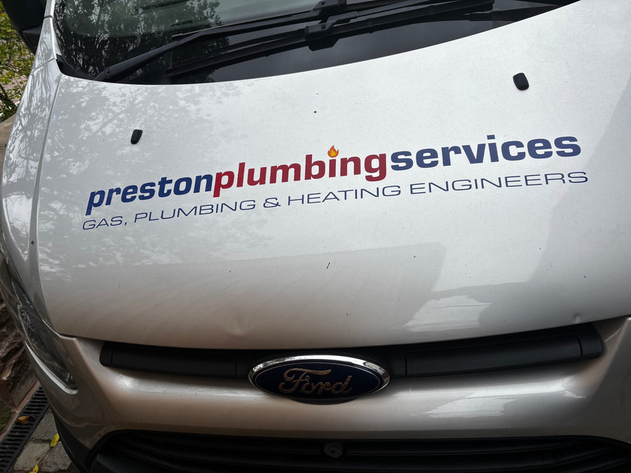 The van, ready to go — Preston Plumbing Services