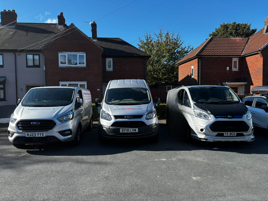 Out on a job — Preston Plumbing Services