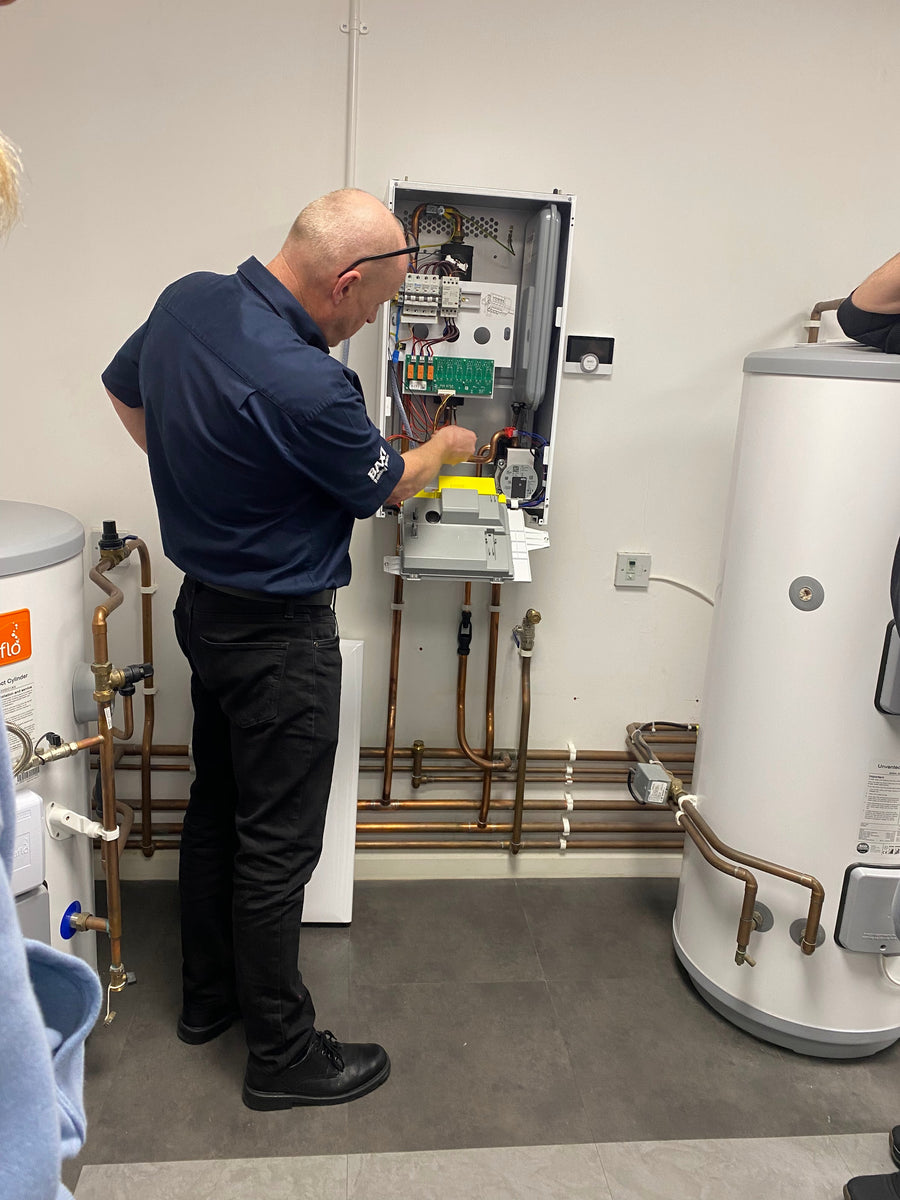 Training with Baxi partner — Preston Plumbing Services