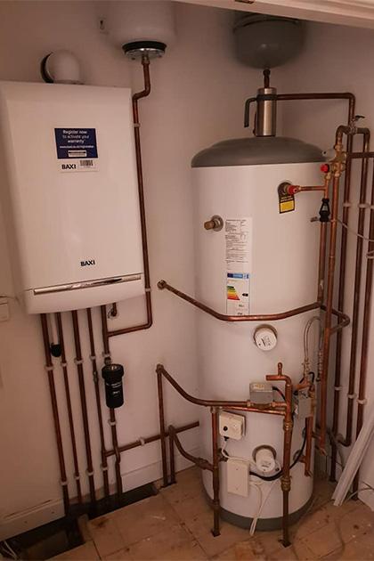Central heating system installed in Preston
